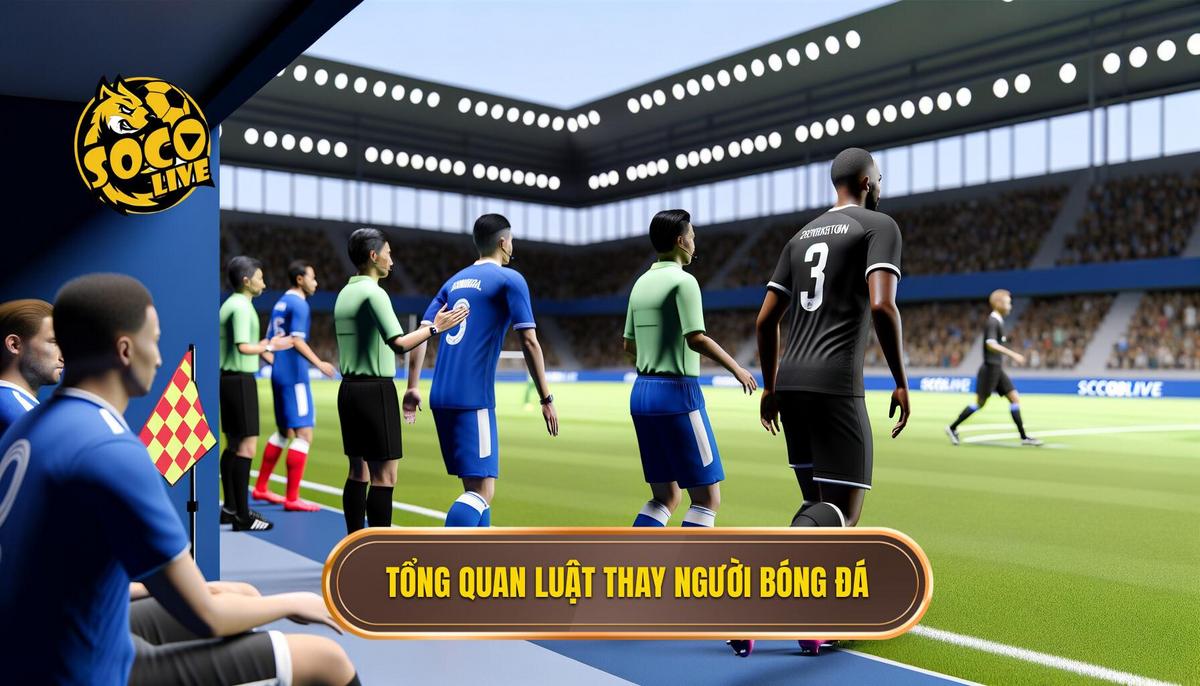 Tổng quan về luật thay người trong bóng đá 
