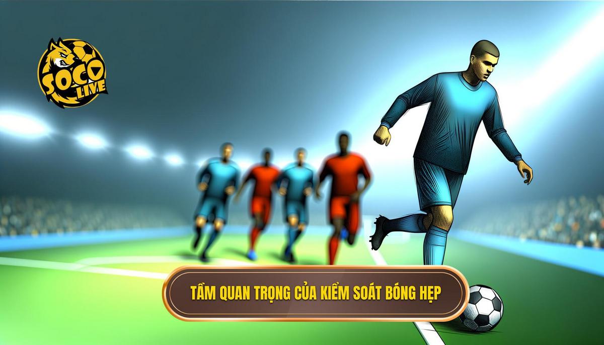 Kỹ thuật kiểm soát bóng trong không gian hẹp: Bí quyết nâng tầm phong độ 1 Vì sao Kỹ thuật kiểm soát bóng trong không gian hẹp lại quan trọng_