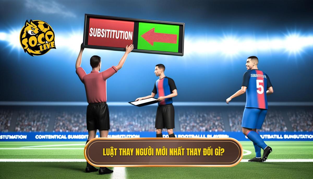 Luật thay người mới nhất trong bóng đá có gì thay đổi_