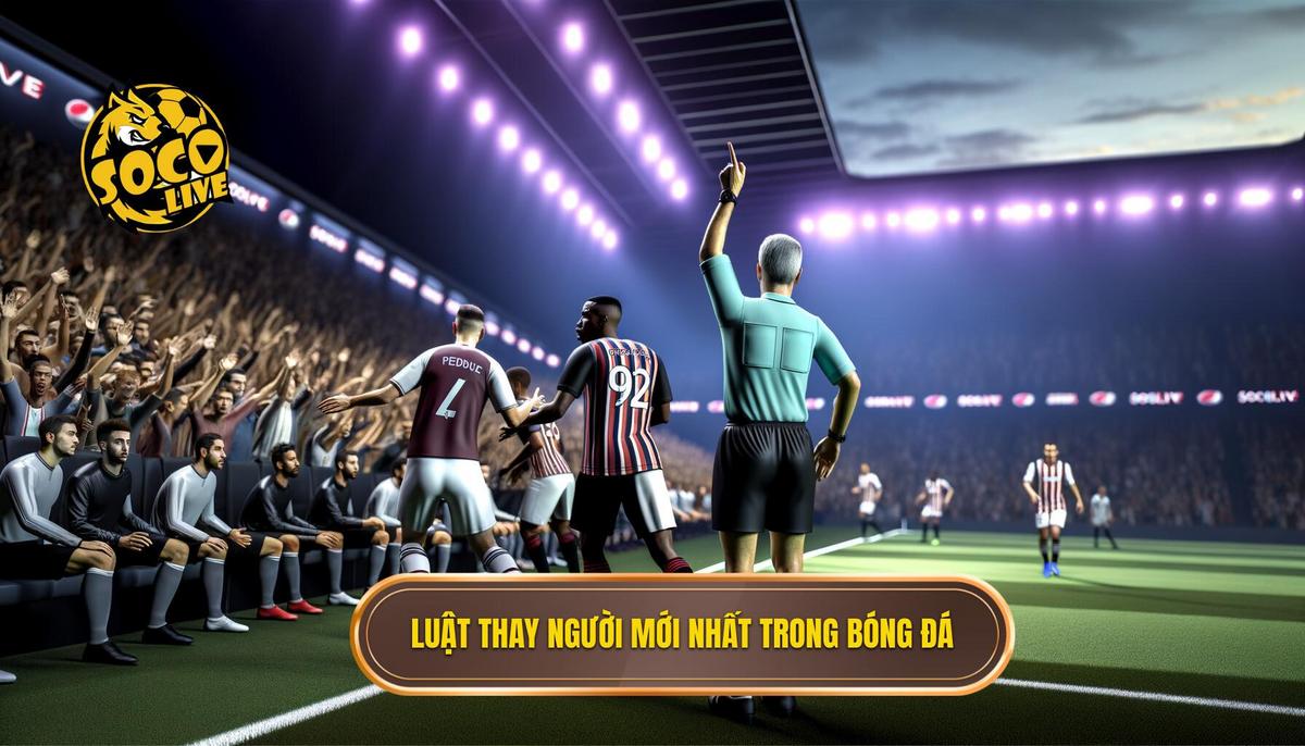 Luật thay người mới nhất trong bóng đá 