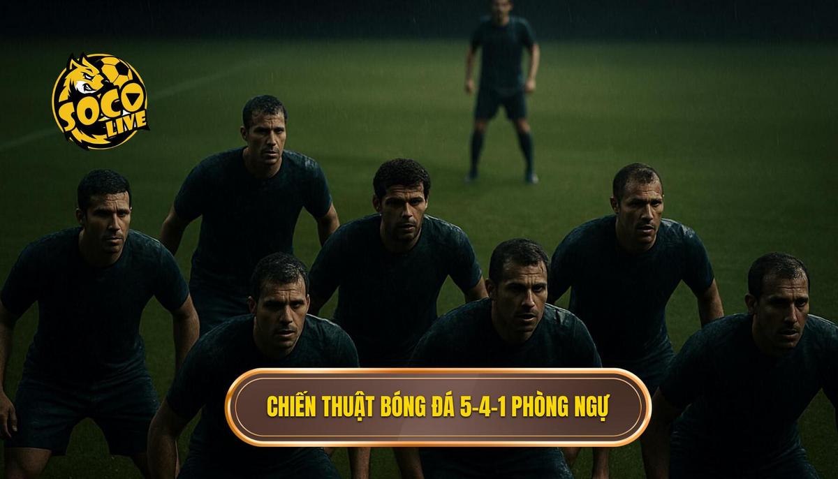 Nền tảng của Chiến thuật bóng đá 5-4-1 phòng ngự