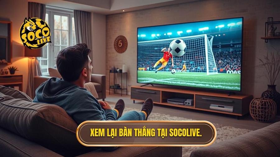 2. Xem lại bàn thắng tại Socolive.