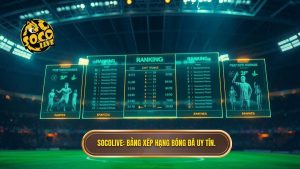 Socolive_ Bảng xếp hạng bóng đá uy tín.