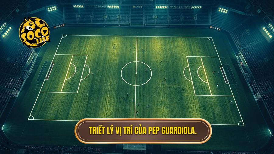 Nền tảng cốt lõi của chiến thuật Pep Guardiola: Triết lý vị trí (Juego de Posicion)