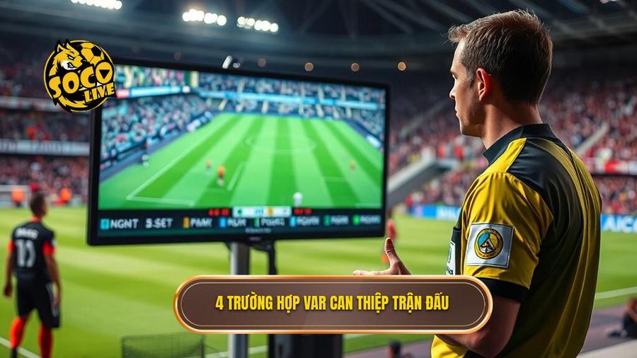 4 trường hợp VAR được phép can thiệp