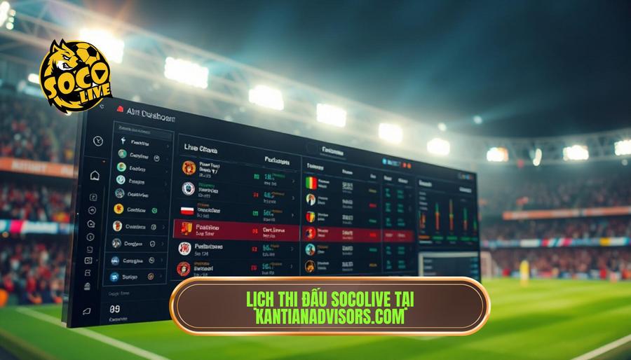 Tại sao nên theo dõi lịch thi đấu socolive hôm nay tại kantianadvisors.com?